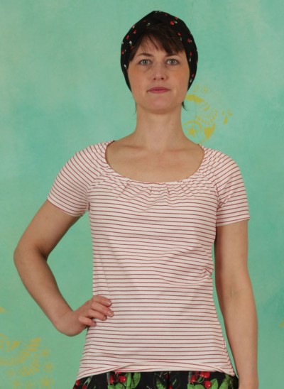 Shirt, Vintage Heart, picknick-stripes
