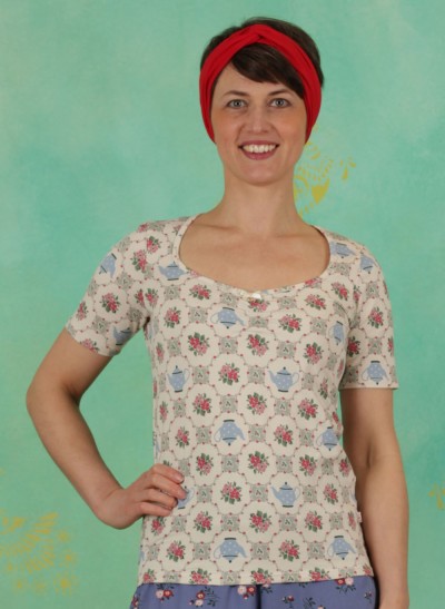 Shirt, Balconnet Féminin, me-tea-time