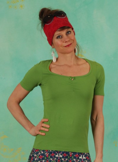 Shirt, Balconnet Féminin, green-country