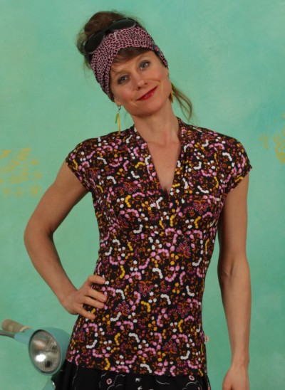 Shirt, Mon Cher Cache-Cœur, honey-bloom
