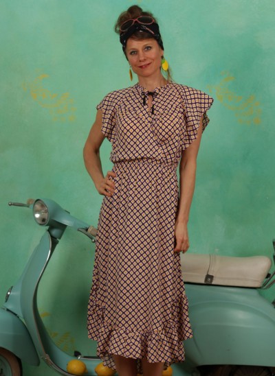 Kleid, Loves Lightest Wings, mosaico-grafico