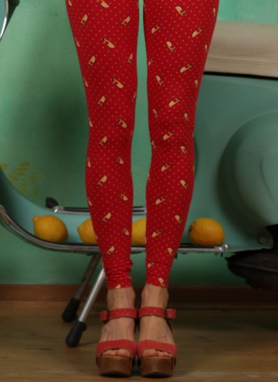Leggins, Lovely Legs, vespa-rossa