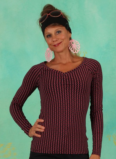 Shirt, Savoir Vivre, yoga-flower