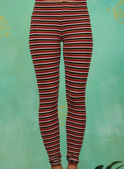Leggins, Lovely Legs, botanical-stripes