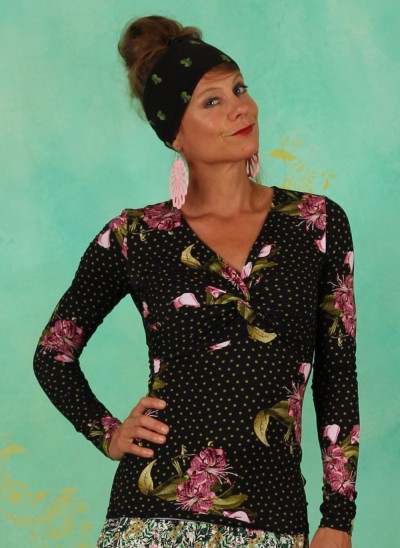 Shirt, Hot Knot Lacy, night-blooming