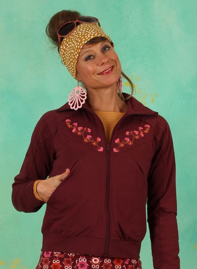 Zipper, Vitamine Beauté Zip up, raisin-red