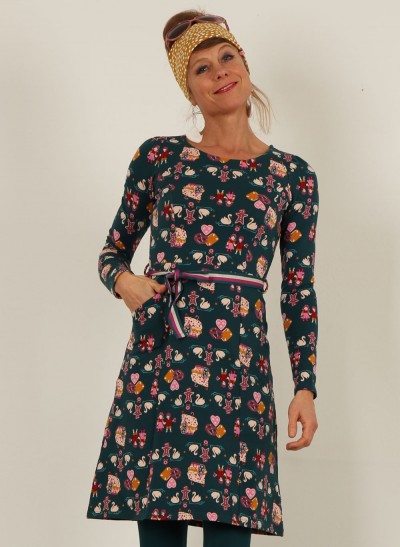 Kleid, Trés Charmeuse tout le Jours, swan-and-hope