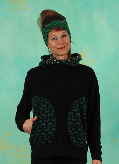 Fleece-Pullover, Patch and Match, mystery-beauty