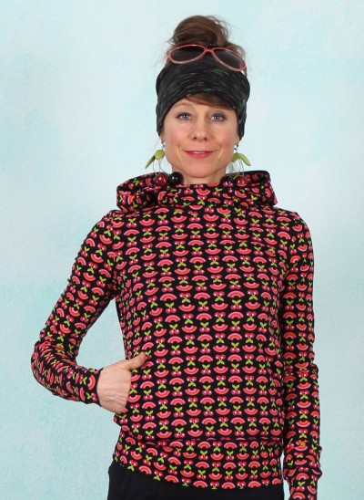 Hoody, Scuba Duba, tutti-frutti-rainbow-dance