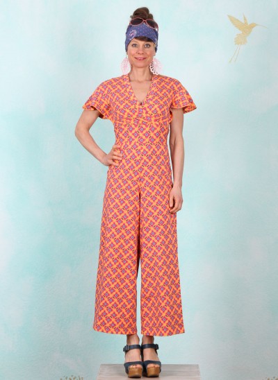 Jumpsuit, Shalala Tralala Culotte, fragrant-flowers