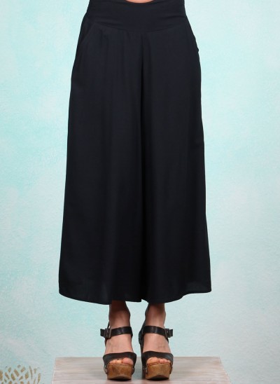 Culotte, In Full Bloom, black-brush