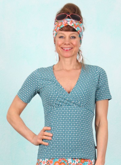Shirt, Mon Soleil Cache, dot-and-dash