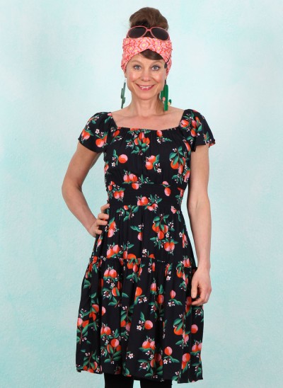 Kleid, Parasolita, orange-grove