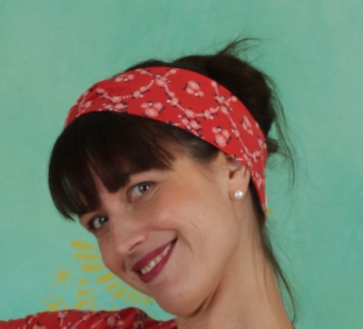 Haarband, Tiny Knot Hairband, sea-flower