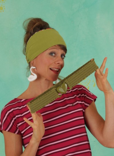 Gürtel, Fantastic Elastic Belt, green-heart-belt