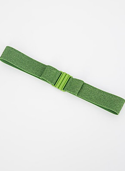 Gürtel, Glitter Friends Elastic, green-sparkle