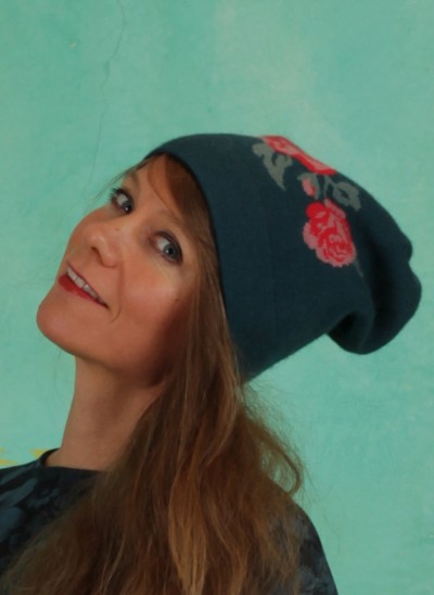 Mütze, Rosewood Beanie, frozen-roses