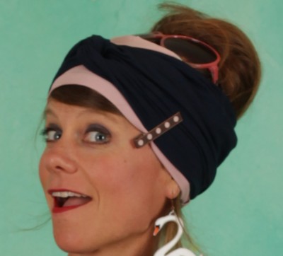 Haarband, Diva Knot, team-blue
