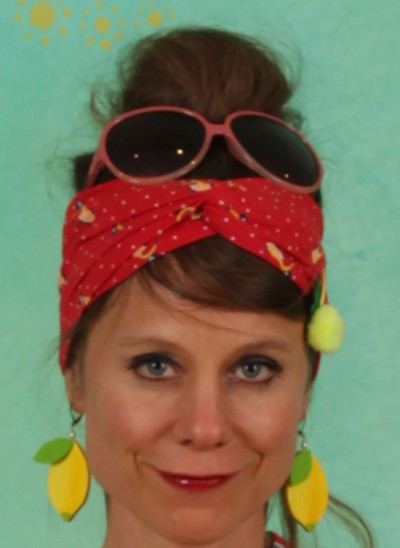 Haarband, Hot Knot, vespa-rossa