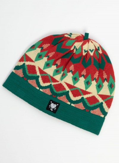Mütze, Sweet Cheat, fair-isle-hat-green