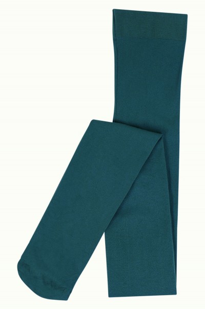 Strumpfhose, 00679-461, blue-petrol