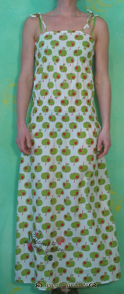 Kleid, Smockstück dress, big apple