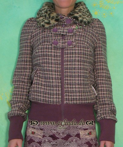 Jacke, Scout Anorak, purple twe