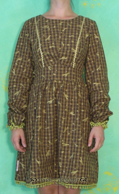 Kleid, Libuse Langbluse, goldmarie