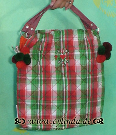 Tasche, Pompompaddingbag, apple jack