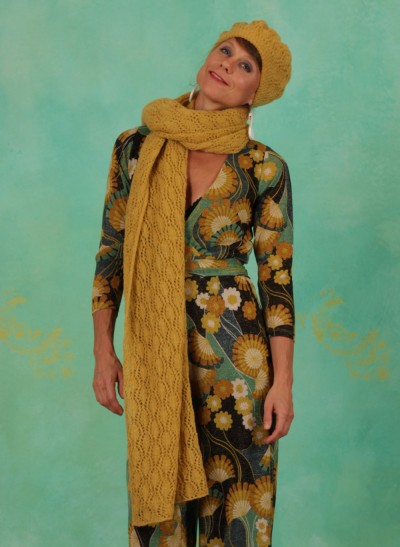 Schal, 06379-884, yellow