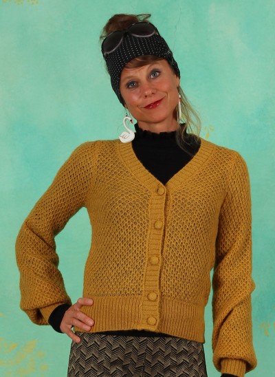 Cardigan, 06392-805, yellow
