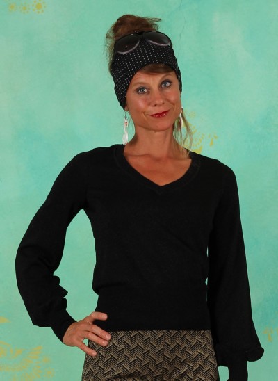 Pullover, 06433-001, black