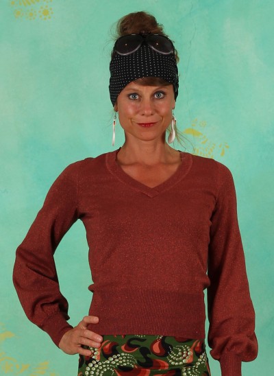 Pullover, 06433-564, rust-red