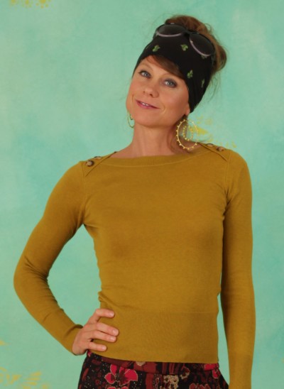 Pullover, 06434-806, green-yellow