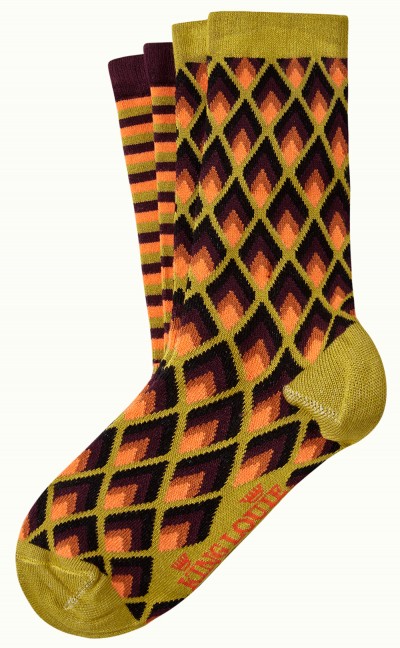 Socken 2er-Pack, 06551-807, green-multi