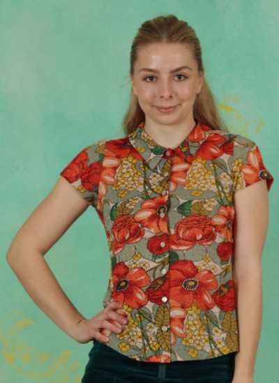 Bluse, 06934-083, multi