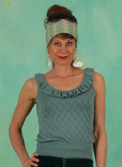 Top, 0693-293, green-blue