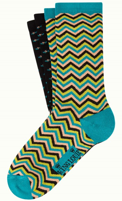 Socken 2er-Pack, 07041-390, multi