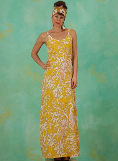 Kleid, 07097-874, yellow
