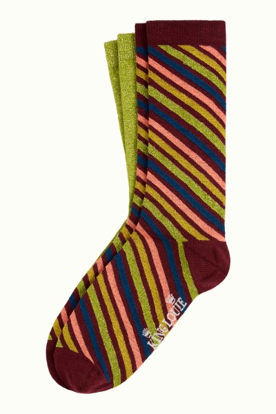 Socken 2er-Pack, 07526-600, green-multi