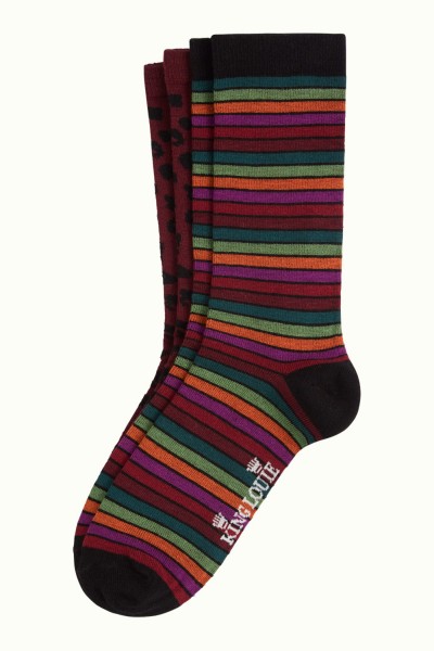 Socken 2er-Pack, 07533-001, multi