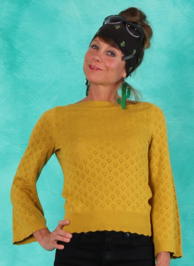 Pullover, 08181-806, yellow
