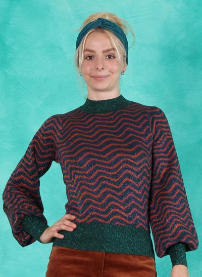 Pullover, 08204-200, green-multi