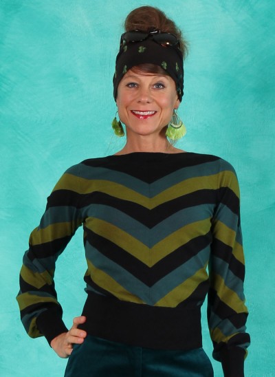Pullover, 08248-200, green-multi