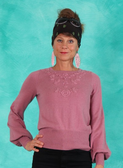 Pullover, 08286-778, dark-rose