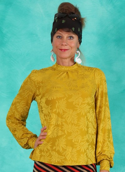 Bluse, 08380-806, yellow