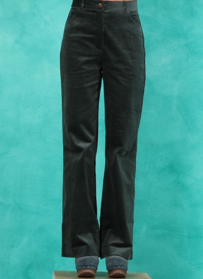 Cord-Hose, 08474-201, dark-green