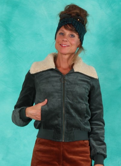 Cord-Jacke, 08476-201, dark-green