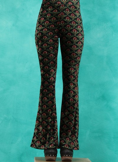 Samt-Hose, 08521-200, green-multi