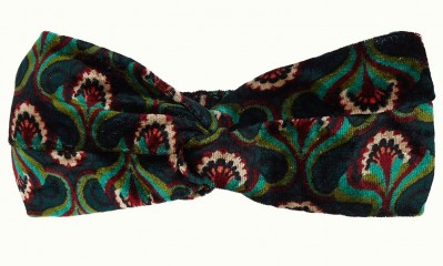 Samt-Haarband, 08573-200, green-multi